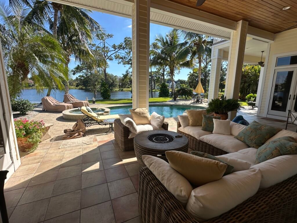Naples FL patio and lanai window cleaning