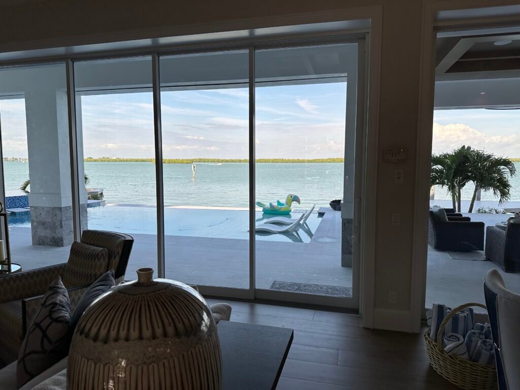 Professional window cleaning for Naples Florida condo