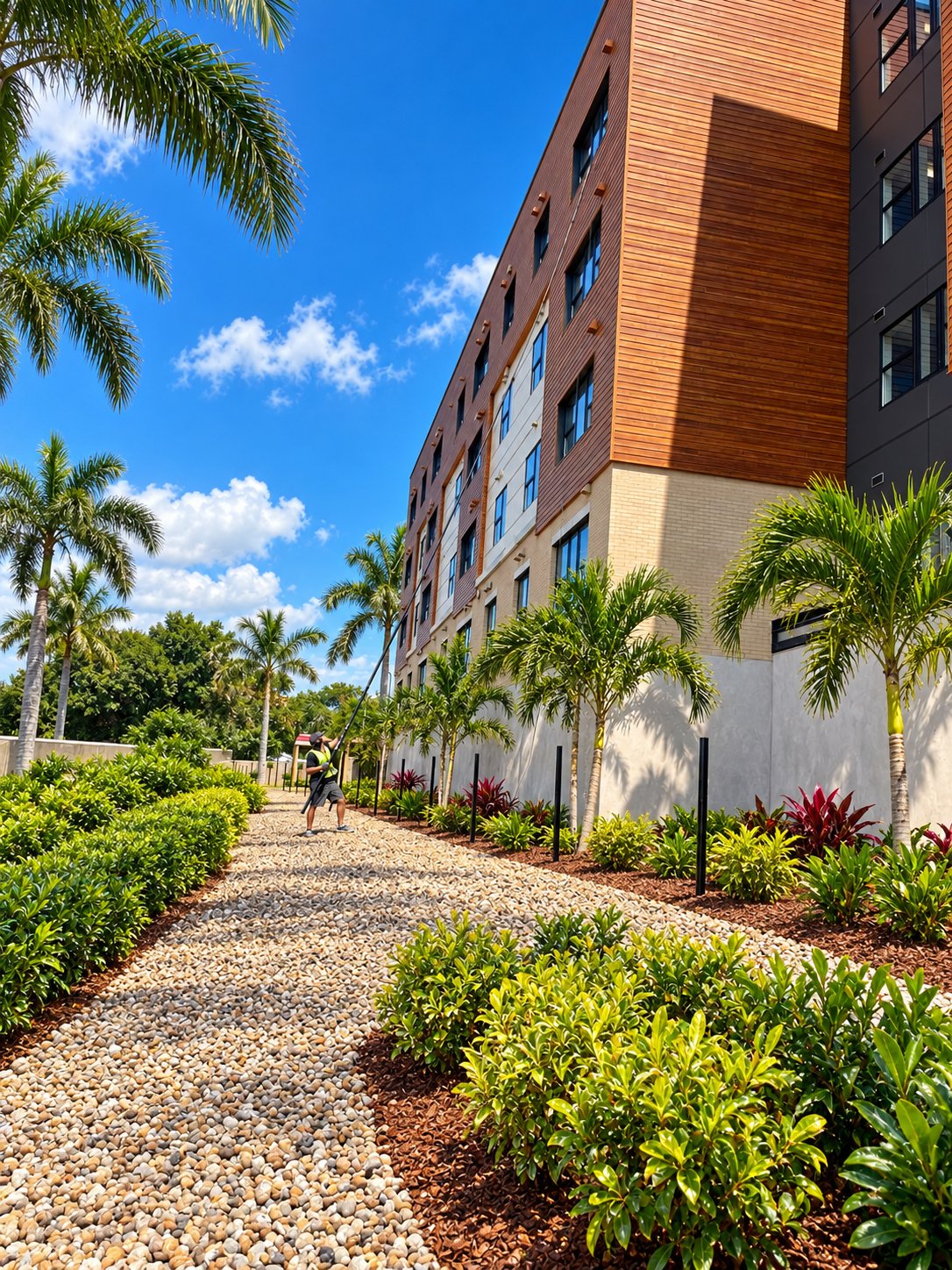 Commercial window cleaning Naples Florida